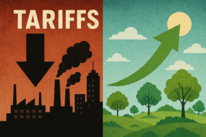 Trump tariffs sink economy, but brings hope for the natural environment